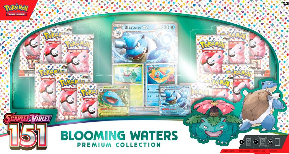 Pokémon TCG: Scarlet & Violet: 151 Blooming Waters Premium Collection