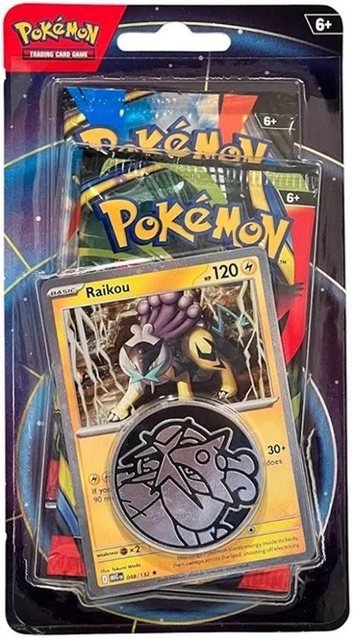 Pokémon TCG: Mega Evolution: Mega Evolution & Phantasmal Flames 2-Pack Blister (Raikou)