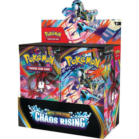 Pokémon TCG: Mega Evolution: Chaos Rising Booster Box