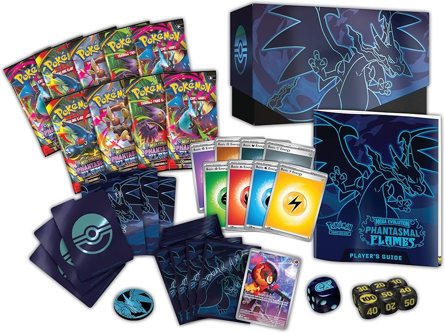 Pokémon TCG: Mega Evolution: Phantasmal Flames Elite Trainer Box