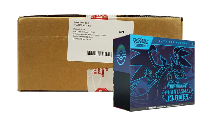 Pokémon TCG: Mega Evolution: Phantasmal Flames Elite Trainer Box