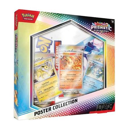 Pokémon TCG: Scarlet & Violet: Prismatic Evolutions Poster Collection