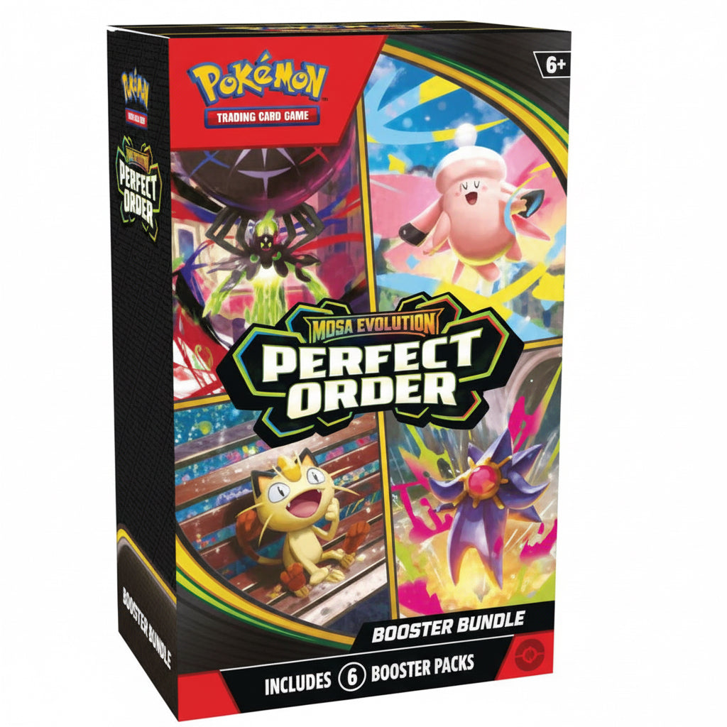 Pokémon TCG: Mega Evolution: Perfect Order Booster Bundle